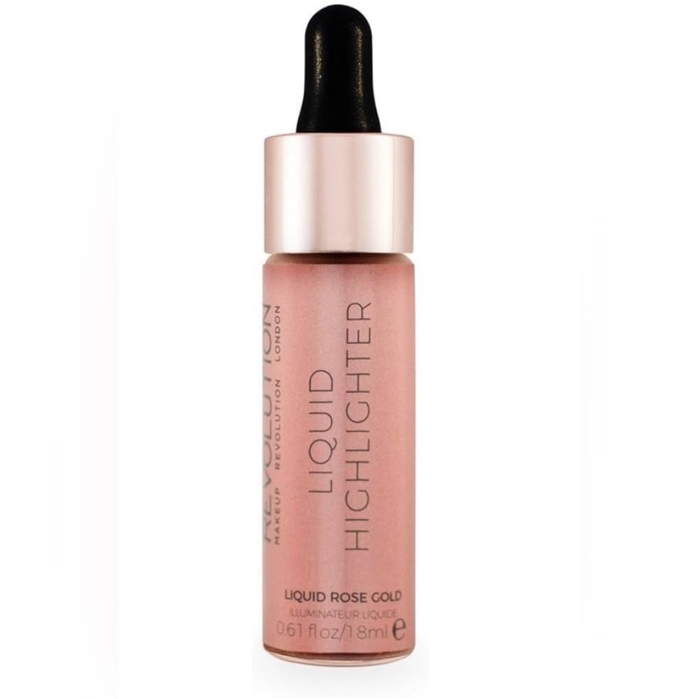 REVOLUTION Liquid Highlighter - Rose Gold 🌹 ✨ FULL SIZE